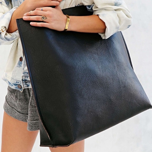 Urban Outfitters Black Tote Bag, perfect for school or work. - Picture 1 of 7